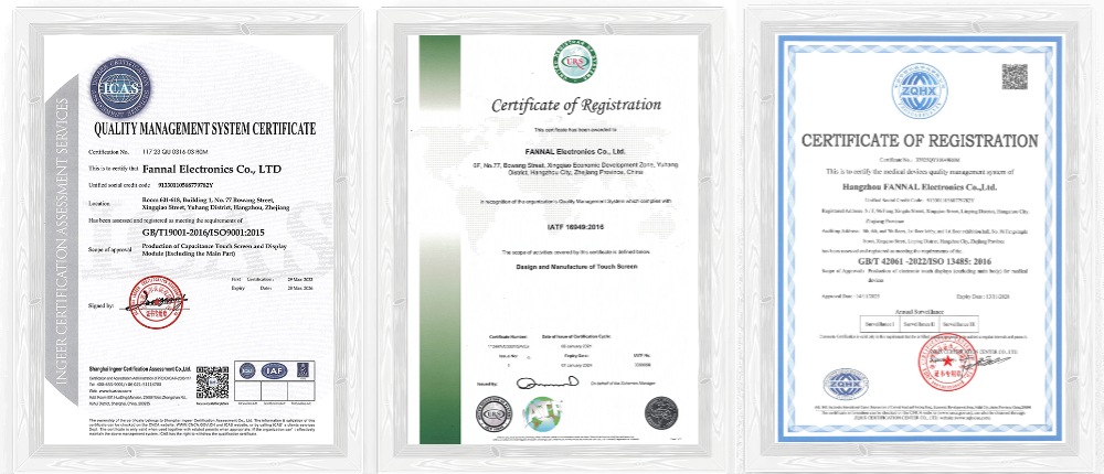 certificate of fannal certificato