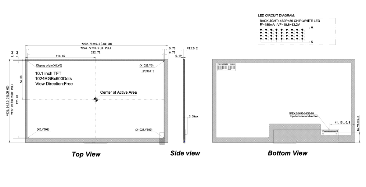 FN1010D043B Drawing FN1010D043B Disegno