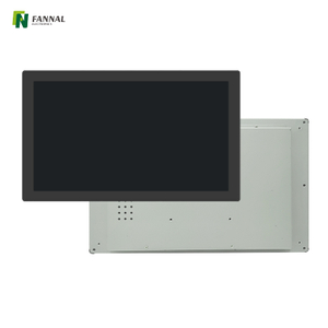 Monitor touch screen industriale incorporato da 15,6 pollici.