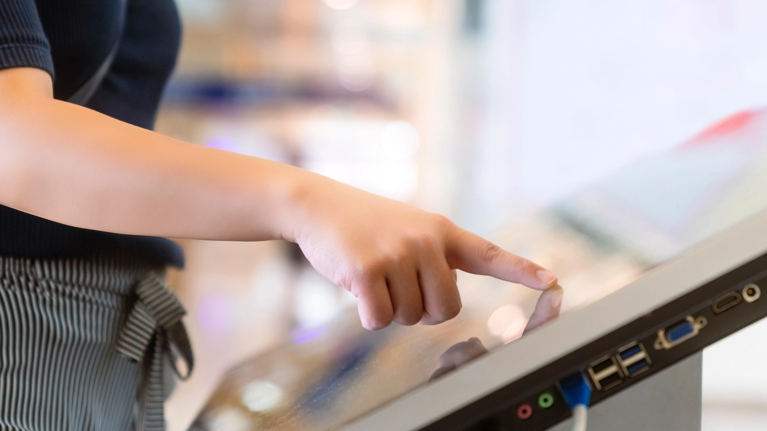touch screen chiosk