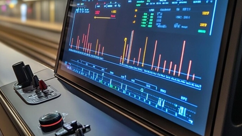 display ferroviario