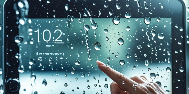 Monitor touch screen impermeabile per l'uso di pioggia e guanti | Fannal