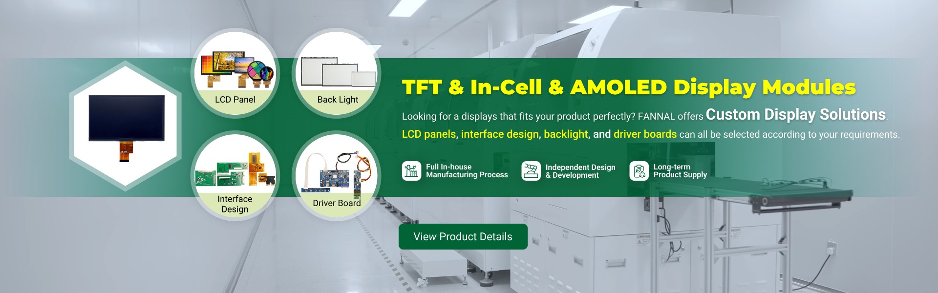 FANNAL display solutions