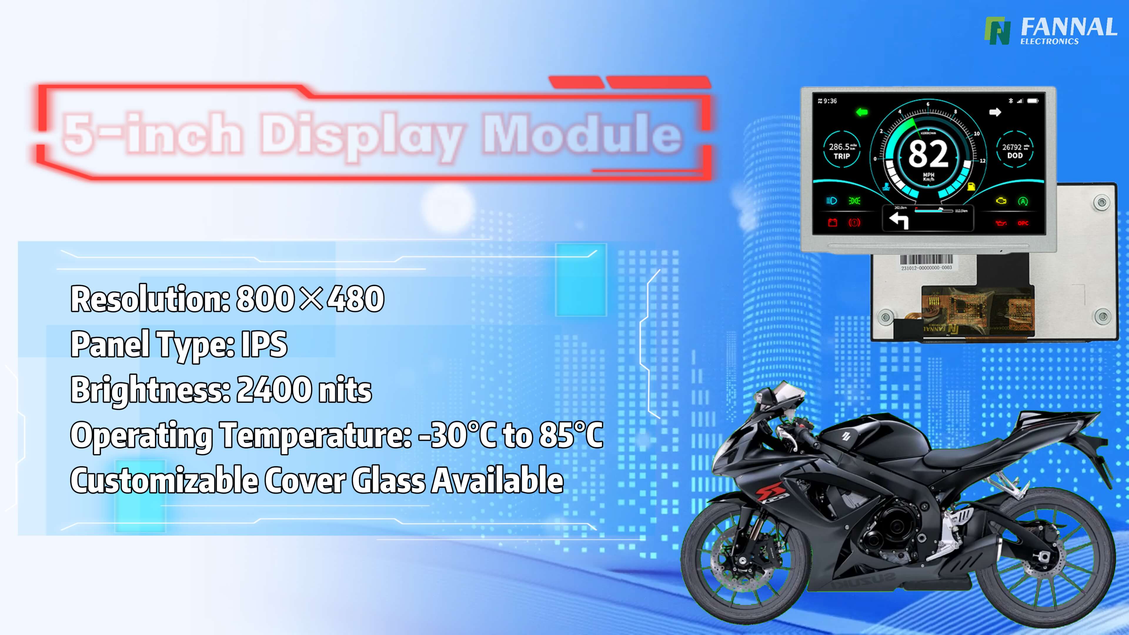 display motociclistico