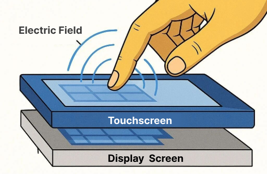 Come fa un touchscreen a sapere dove hai toccato?