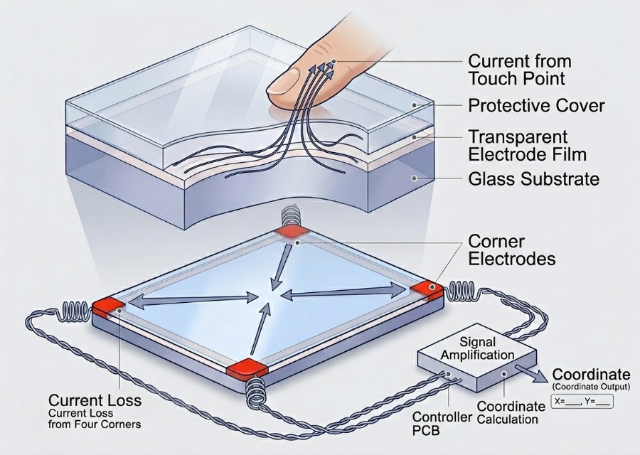 Tecnologia touchscreen capacitivo di superficie1x.jpg