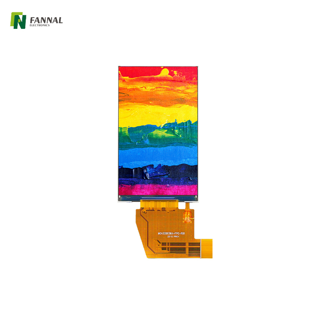Display MIPI 480x800 da 4,3 pollici per applicazione industriale
