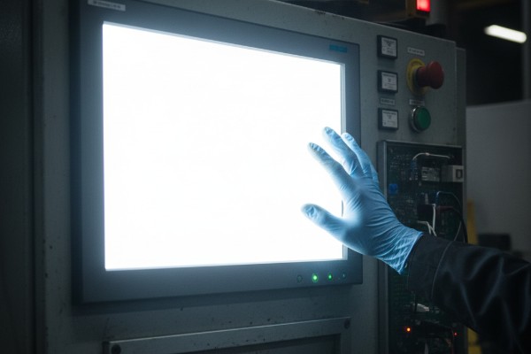 Perché dosare un display TFT che mostra uno schermo bianco?