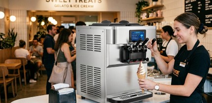 macchina per il gelato con TPM da 4,3'.