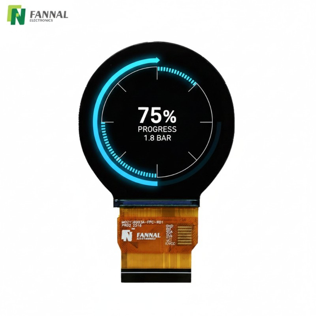 Display LCD TFT rotondo da 2,1 pollici 480×480 | RGB e SPI