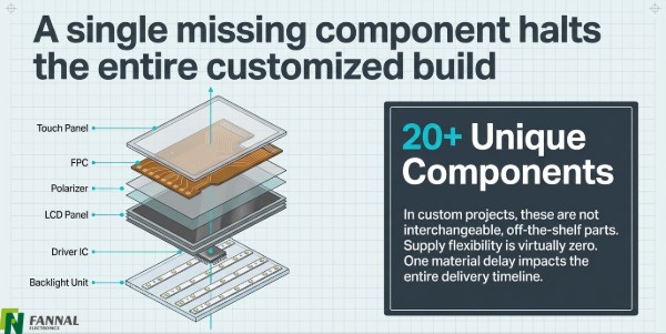 Un singolo componente mancante blocca l