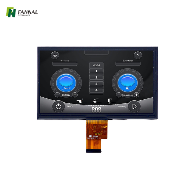 Modulo display LCD TFT HD da 7 pollici: risoluzione 1024x600, ampio intervallo di temperature da -30°C a 80°C per uso industriale ed esterno