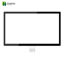 Pannello tattile industriale con interfaccia USB multi-touch di grandi dimensioni con struttura G+G da 32'.