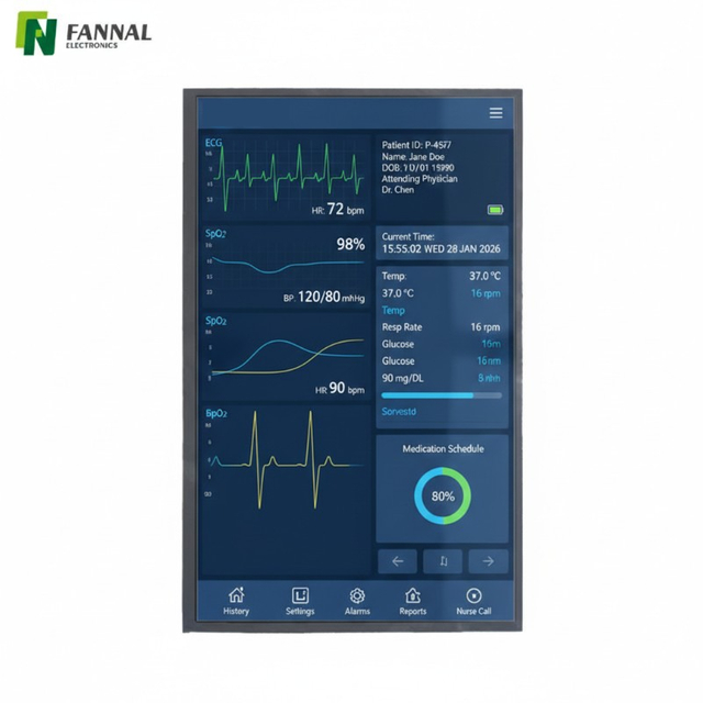 Display TFT integrato da 15,6 pollici | 1200×1920MIPI | 1000 nit